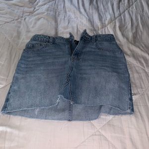 Denim skirt